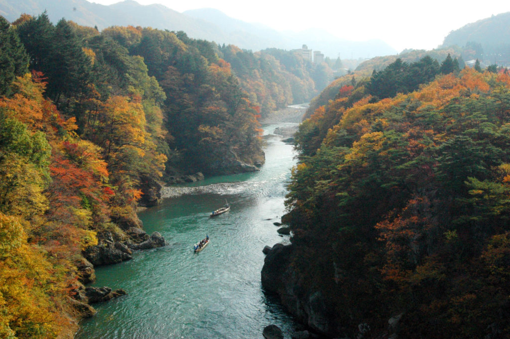 鬼怒川ライン下り